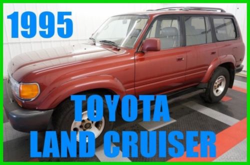 1995 toyota land cruiser wow! 4wd! v6! loaded! sunroof! 60+ photos! must see!