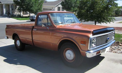 1972 chevy c20 with **18,694 original miles**.