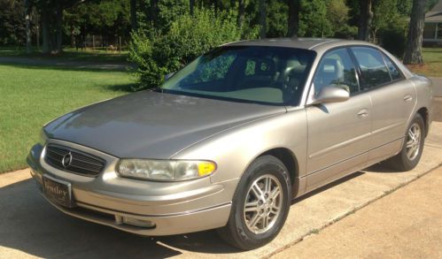 2003 buick regal ls sedan 4-door 3.8l gold auto leather 86k mi. excellent!