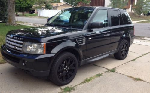 2009 land rover range rover sport hse lux