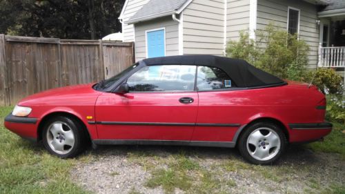 Fun car 97 saab 900 turbo convertible