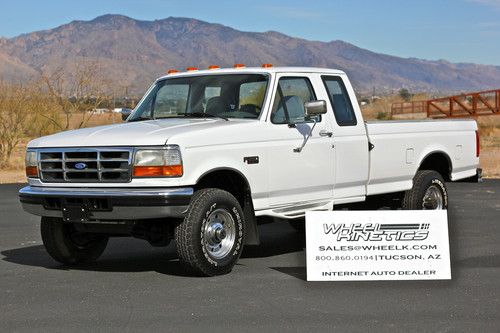 1995 ford f250 diesel 4x4 extended cab 137k miles very clean see video