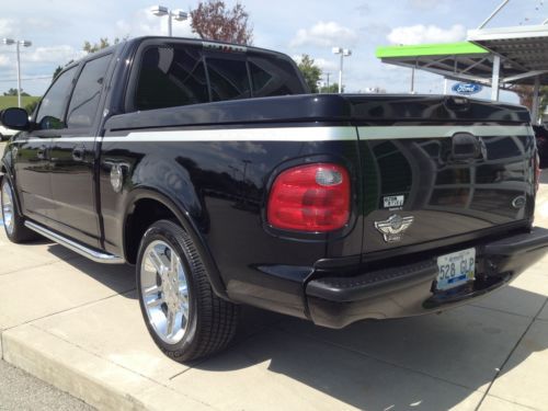 Harley Davidson LOW MILES Crew Cab Leather SuperCharged Black Truck Sunroof, image 4