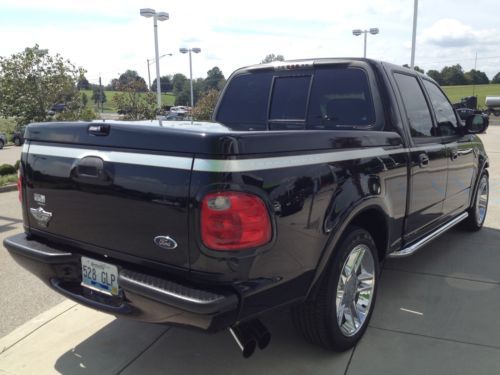 Harley Davidson LOW MILES Crew Cab Leather SuperCharged Black Truck Sunroof, image 7