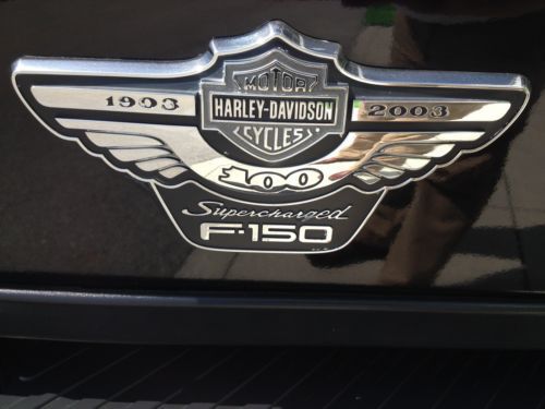 Harley Davidson LOW MILES Crew Cab Leather SuperCharged Black Truck Sunroof, image 8