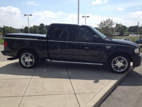 Harley Davidson LOW MILES Crew Cab Leather SuperCharged Black Truck Sunroof, image 10