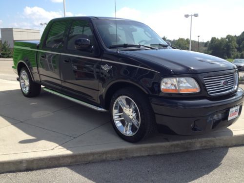 Harley Davidson LOW MILES Crew Cab Leather SuperCharged Black Truck Sunroof, image 13