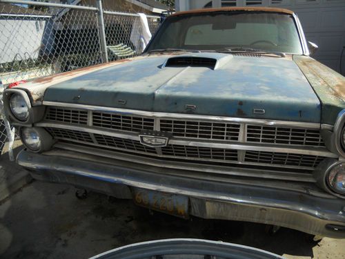 1967 ranchero 390 bucket seats console