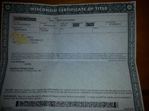 2006 Mercedes-Benz CLS55 AMG Base Sedan 4-Door 5.5L, US $23,999.00, image 12