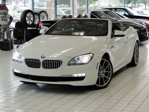 650i convertible! 1 owner! navi! factory warranty! both keys + books!