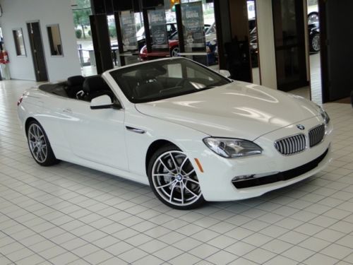 650i Convertible! 1 Owner! Navi! Factory Warranty! Both Keys + Books!, US $62,999.00, image 2