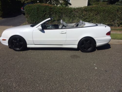 2001 mercedes clk430 convertible.