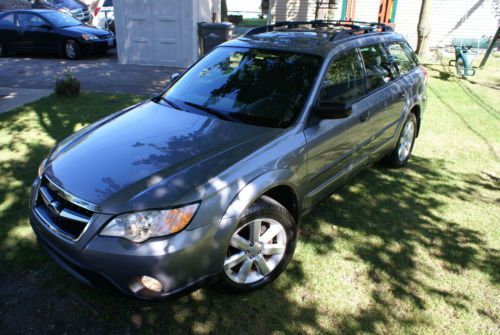 2008 subaru outback 2.5i wagon 4-door 2.5l no reserve price auction!!!