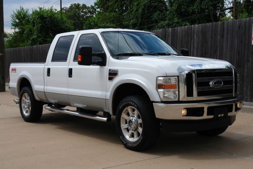 Ford f250 6.4l diesel 4x4 crew swb, lariat loaded, camera 20&#034; wheels extra clean