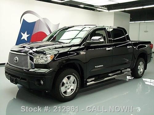 2012 toyota tundra ltd trd crewmax 4x4 nav rear cam 17k texas direct auto