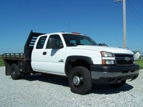 2006 chevrolet silverado 3500 wt flatbed we finance work ready