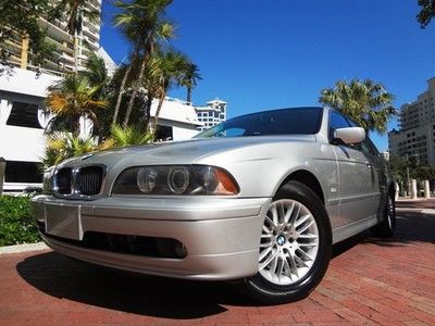 2002 bmw 530ia 58k original miles nice 1 owner clean carfax gorgeous florida car