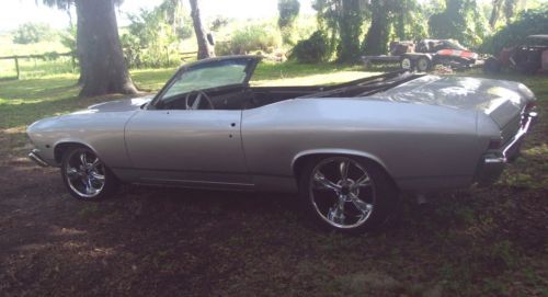 1968 Custom Chevelle SS Clone Convertible In Restoration Needs Interior And Top, image 2