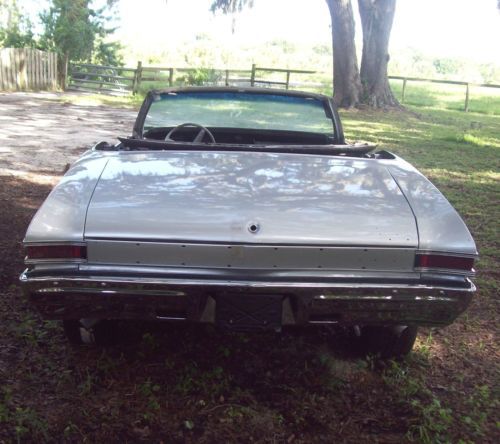 1968 Custom Chevelle SS Clone Convertible In Restoration Needs Interior And Top, image 4