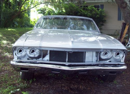 1968 Custom Chevelle SS Clone Convertible In Restoration Needs Interior And Top, image 5
