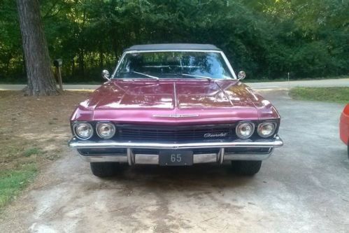 1965 chevrolet impala convertible