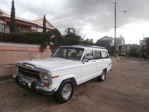 1988 jeep grand wagoneer sport utility 4-door 5.9l 4x4