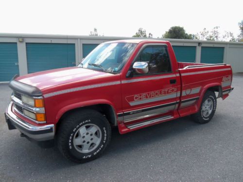 1994 chevrolet k1500 pickup reg cab red