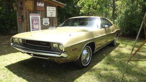 1970 dodge challenger 1 owner survivor