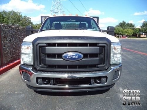 2011 f350 drw xl regularcab flatbed powerstroke diesel xnice 1txowner!