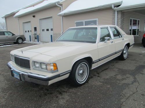 1991 mercury grand marquis gs sedan 4-door 5.0l v/8 take a look at this ride!