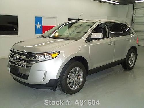 2011 ford edge limited heated leather rear cam 29k mi texas direct auto