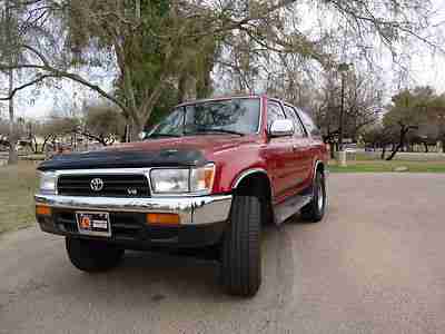 4x4 TOYOTA 4 RUNNER -- SUPER CLEAN - V-6 AND MANUAL TRANSMISSION -- MAKE OFFER, US $6,500.00, image 2