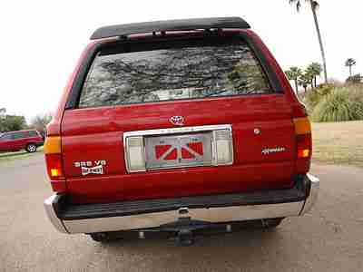 4x4 TOYOTA 4 RUNNER -- SUPER CLEAN - V-6 AND MANUAL TRANSMISSION -- MAKE OFFER, US $6,500.00, image 5