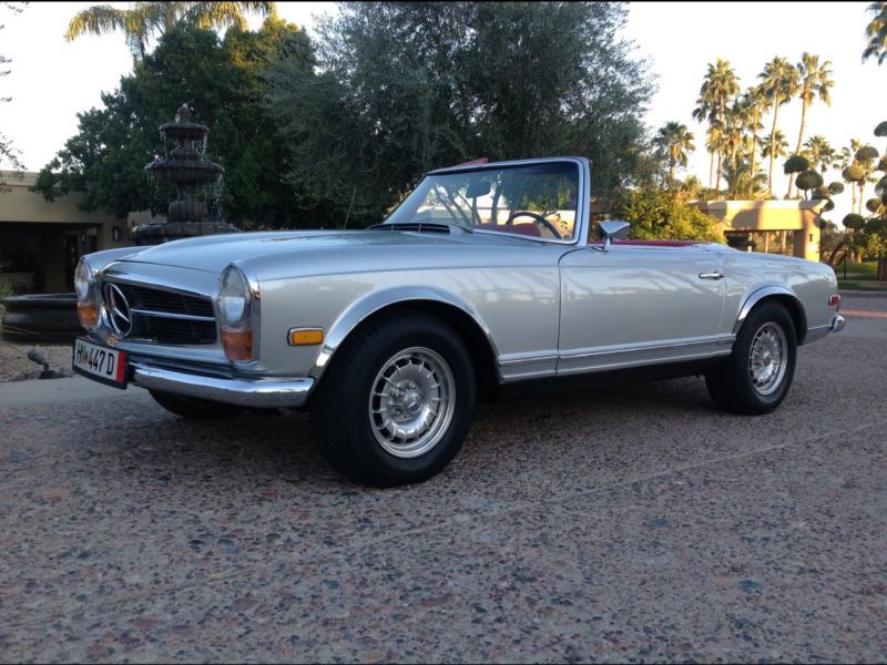 1968 mercedes-benz sl-class 280sl pagoda