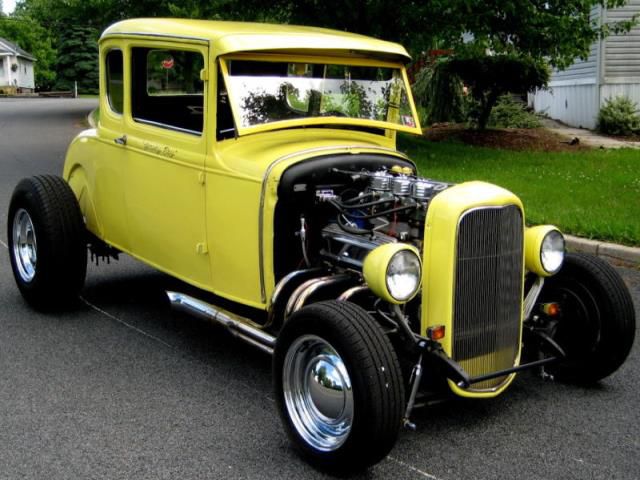 Ford: model a 5 window coupe