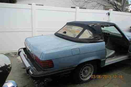 1980 MERCEDES BENZ 450 SL HAS BOTH CONVERTIBLE AND HARD TOP., image 11