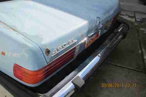 1980 MERCEDES BENZ 450 SL HAS BOTH CONVERTIBLE AND HARD TOP., image 16