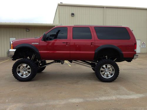 2000 ford excursion limited monster 4x4 lifted air ride