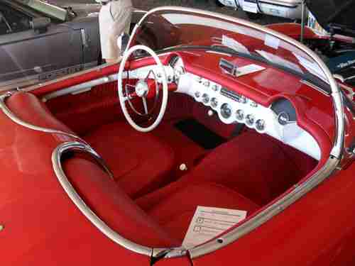 * * * * 1954 * * * * RED ON RED CORVETTE * * * * CONVERTIBLE * * * *, image 4