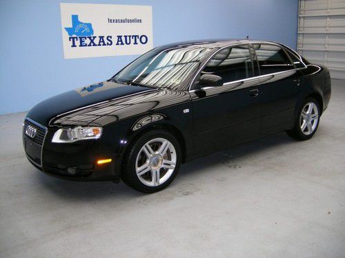 We finance!!!  2007 audi a4 2.0t turbo auto roof heated seats 6 cd 17 rims!!!