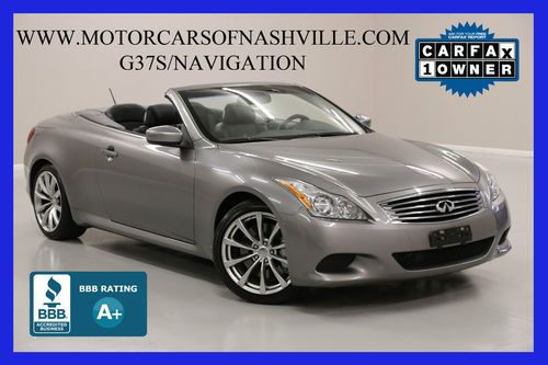 7-days *no reserve* '09 g37s hard top auto navi bose w-ty 1-owner *price leader*