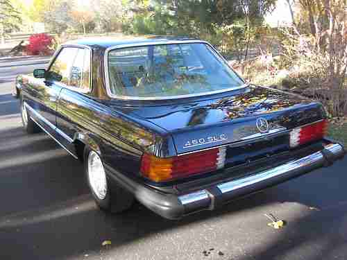 1974 MERCEDES 450 SLC 2 DOOR COUPE, image 4