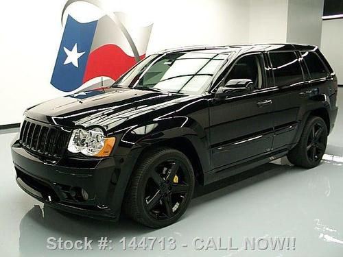 2008 jeep grand cherokee srt-8 4x4 sunroof nav dvd 20's texas direct auto