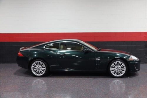 2010 jaguar xk coupe 2-owner 56,193 miles heated cooled seats navi serviced wow
