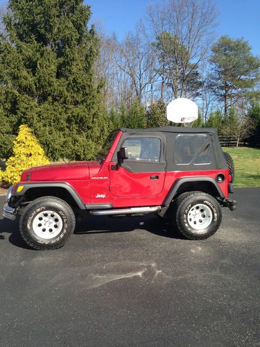 1999 jeep wrangler se sport utility 2-door 2.5l