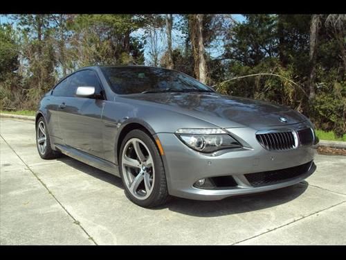 2008 bmw 650i! one owner fl car! low buy it now price! sport pkg! premium sound!