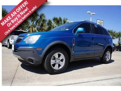 09 xe suv 2.4l 4cyl 26 mpg hwy auto power aquamarine blue pod/mp3 we finance