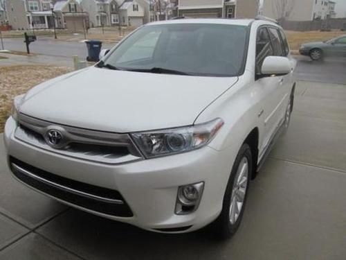 2011 toyota highlander 4x4 hybrid limited w 3rd row