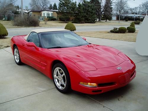 2003 chevrolet corvette 50th anniversary convertible 2-door 5.7l