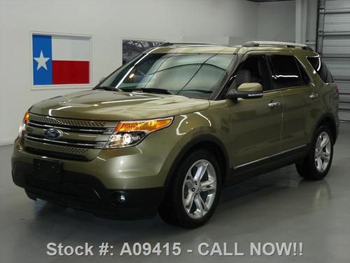 2012 ford explorer ltd 7 pass dual sunroof rear cam 32k texas direct auto